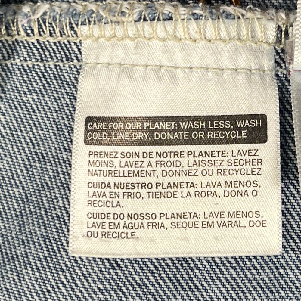 Levi Strauss & Co Denim Trucker Jacket Medium Wash Blue Mens Large 70507-0489 - Picture 8 of 13